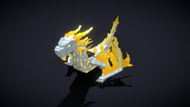 Lightning Dragon 3D Model