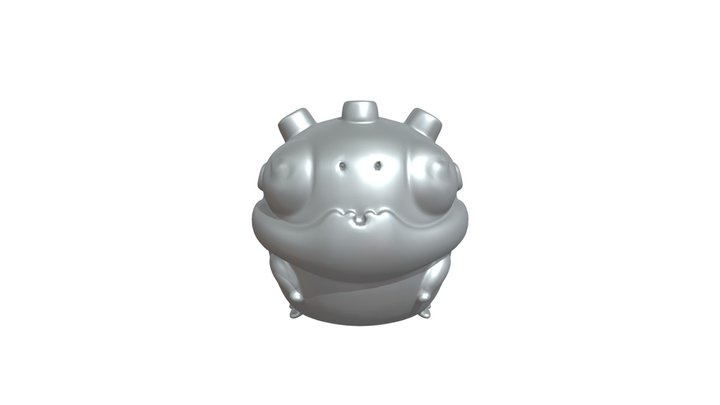 Cartoonish creature 3D Model