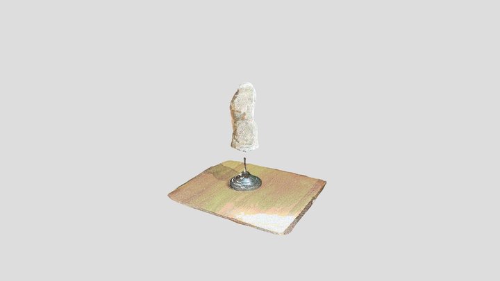 Greek Torso Statue 3D Model