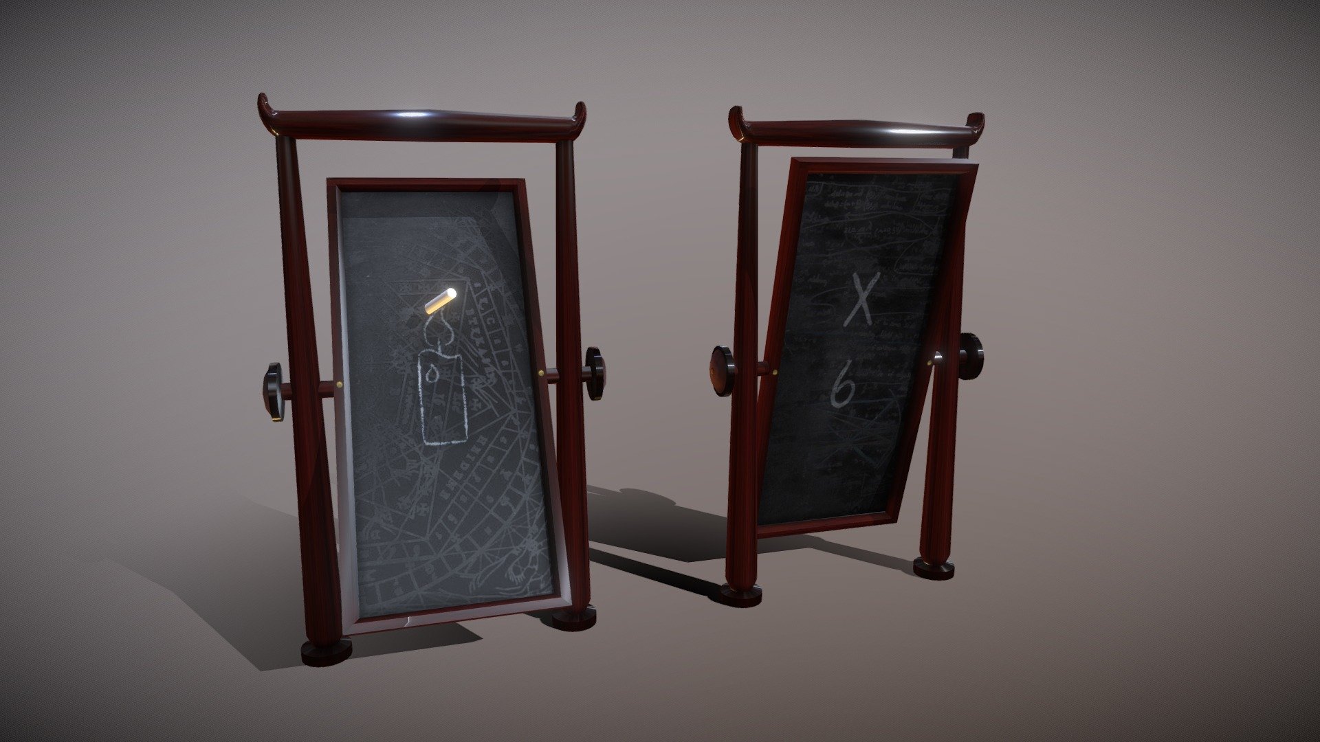 Escape Room VR Chalkboard Clue