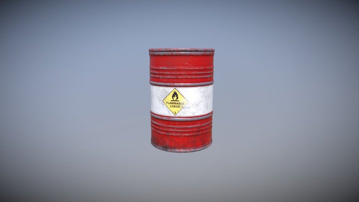 Barrel 3D Model