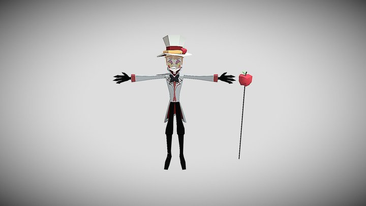 Lucifer Low Poly 3D Model
