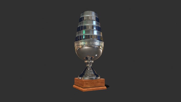 ESL Trophy PBR 3D Model