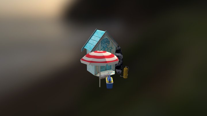 5 Props assignment 3D Model