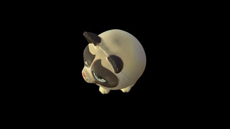 Grumpy Cat 3D Model
