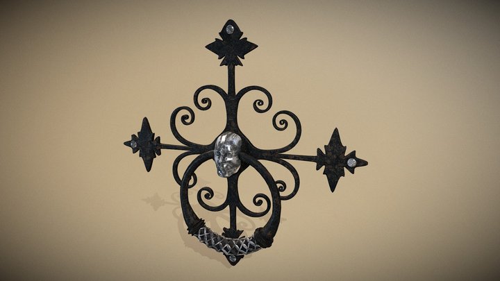 MEDIEVAL KNOCKER 3D Model
