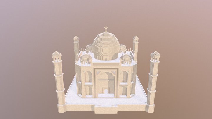 Taj Mahal 3D Model