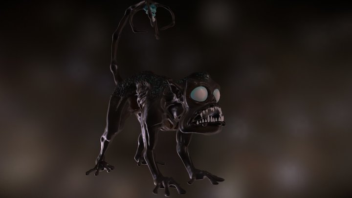 Slaghoul Creature 3D Model