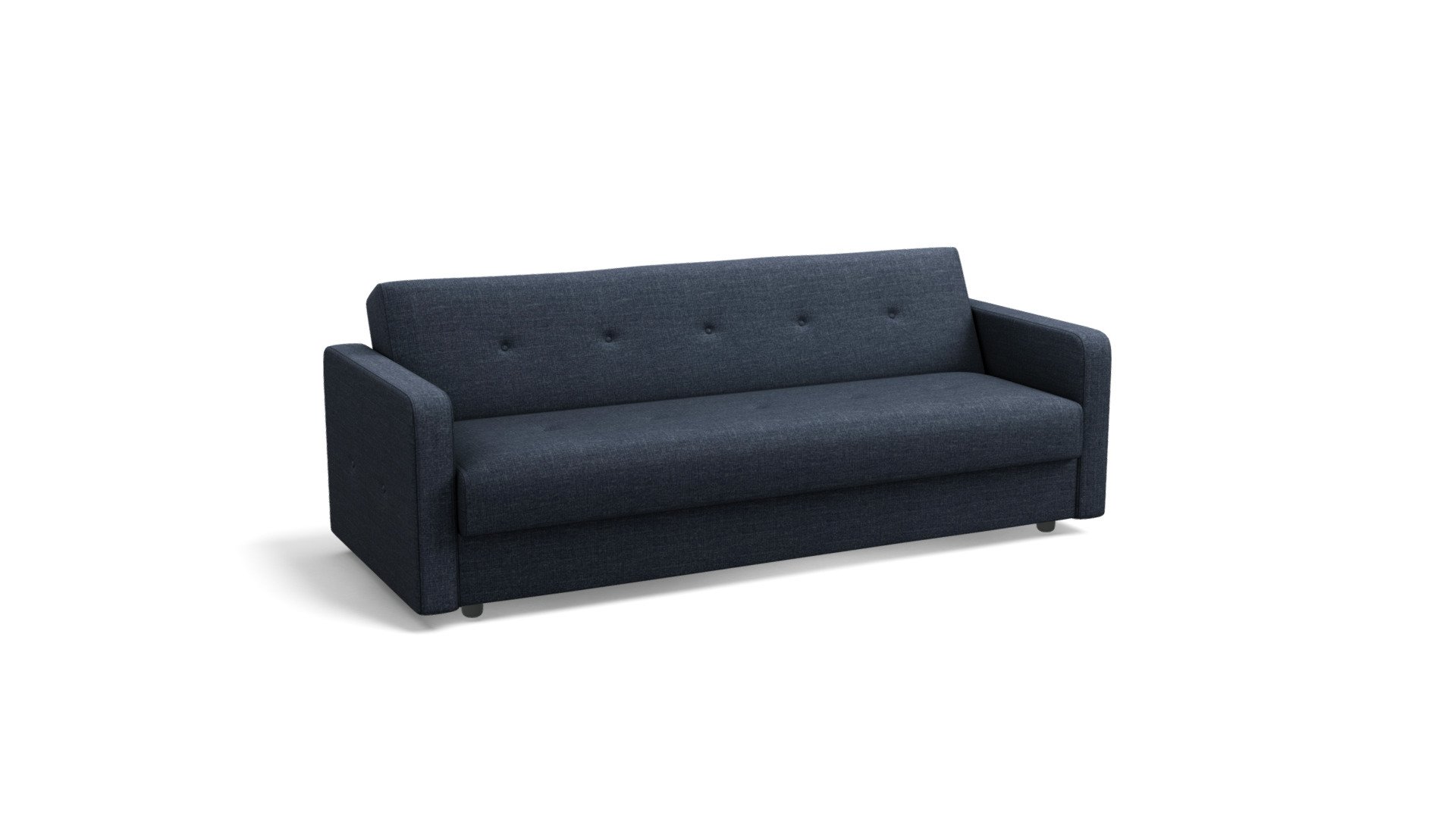 Chou Sofa Bed With Storage, Quartz Blue