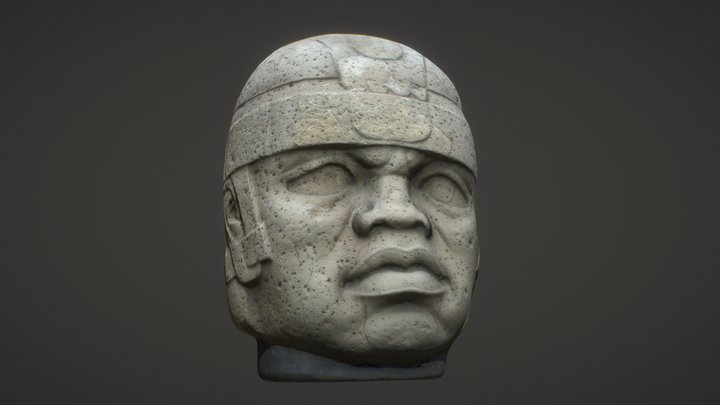 Cabeza Colosal 8 3D Model