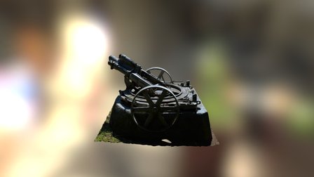 WW1MortarPelham 3D Model