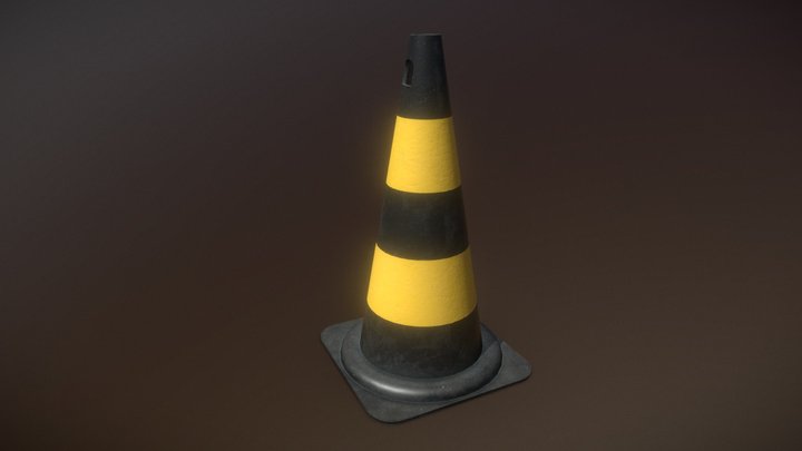Traffic Cone – Kostenloses 3D-Modell STL