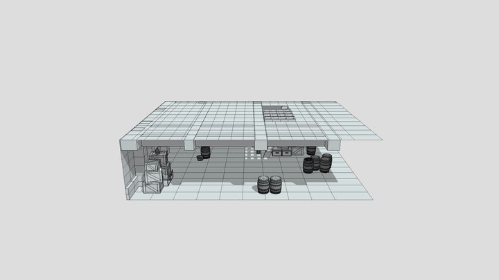 Ship Scene Section11 3D Model