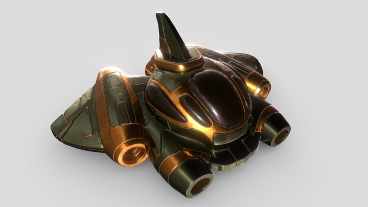 Mioplasma hull 3D Model