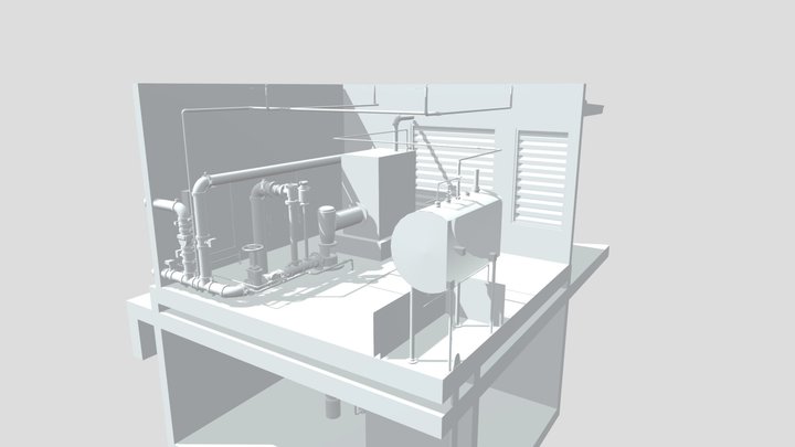 Cuarto de Máquinas Stein 3D Model
