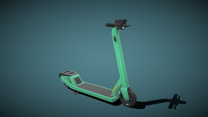 Electric scooter 3D Model