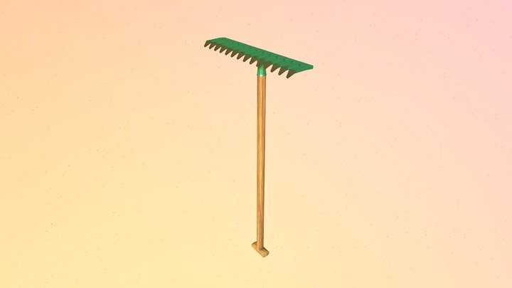 Rake 3D Model