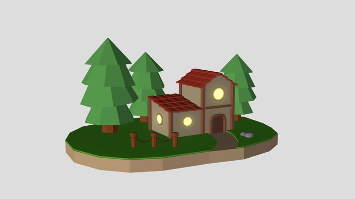 little_cabin_practice 3D Model