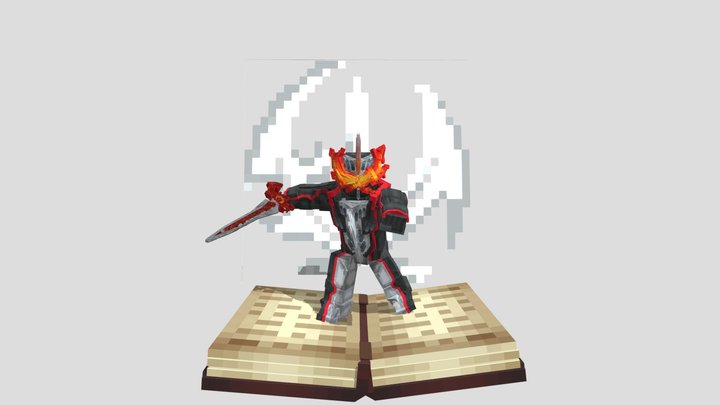 The knight of holy flames Kamen rider saber 3D Model