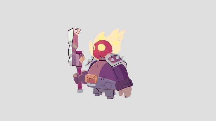 Skull-Knight 3D Model