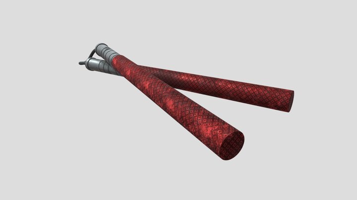 DareDevil Batons 3D Model