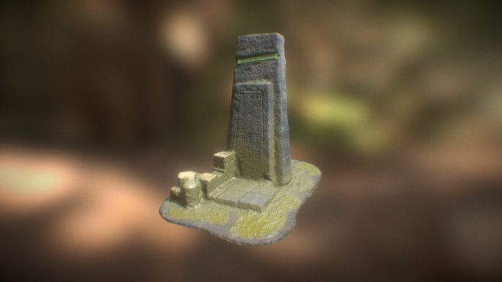Dn'D diorama scan #4 the Obelisk 3D Model