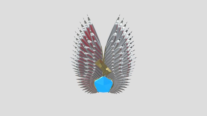 Angel Shield 3D Model