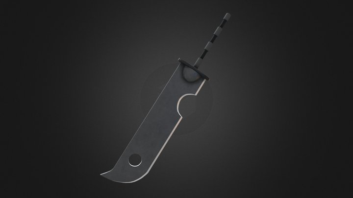 Zabuza Sword (Naruto) 3D Model