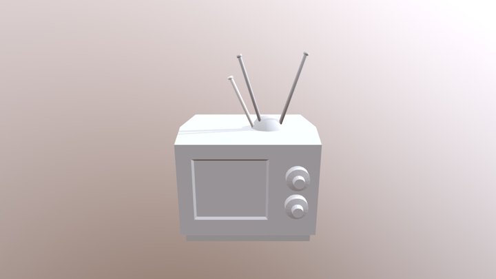TV 3D Model