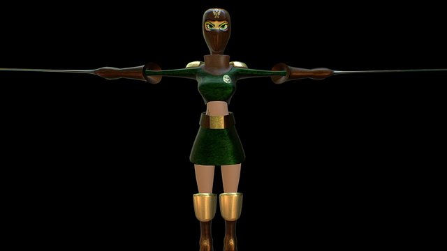The Orphan Assassin 3D Model
