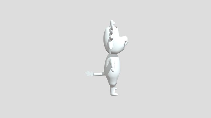 Con Giáp Rồng 3D Model