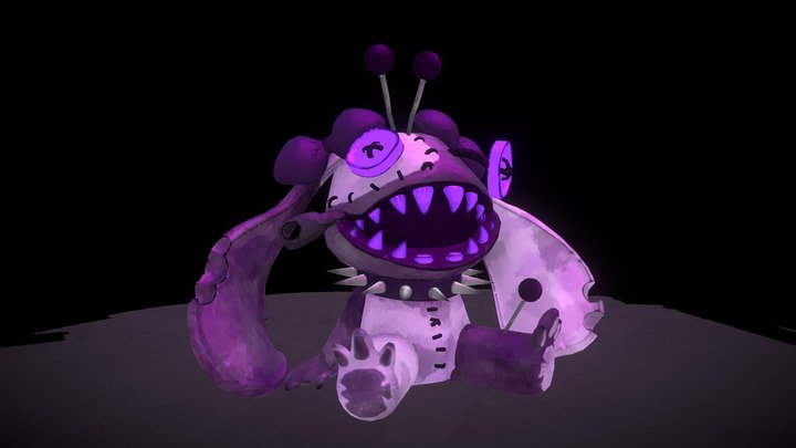 Cursed Doll 3D Model