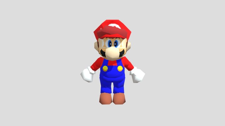 Super Mario 3D Model