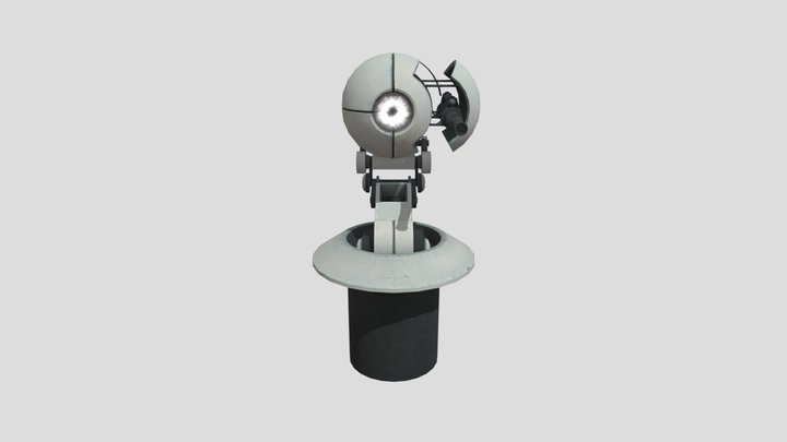 [Portal 1] Rocket Turret – Modello 3D gratuito STL