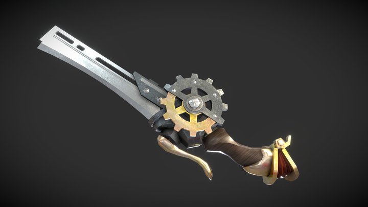 Epic Sword 3D Model