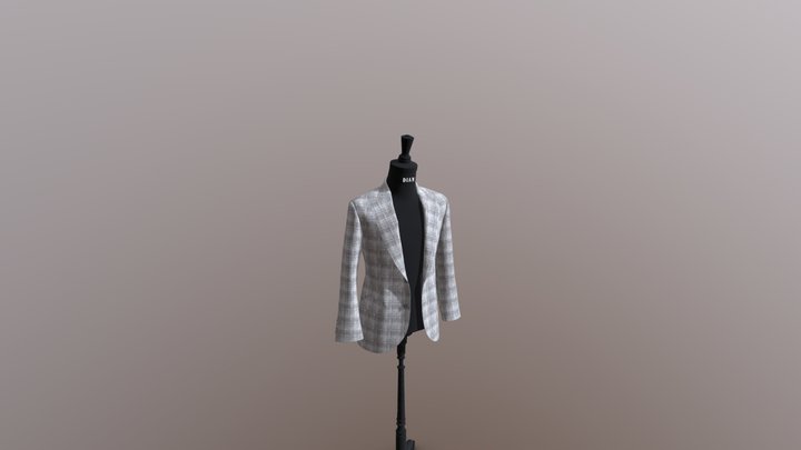 suit_blazer_DIAN_BESPOKE_2022 3D Model