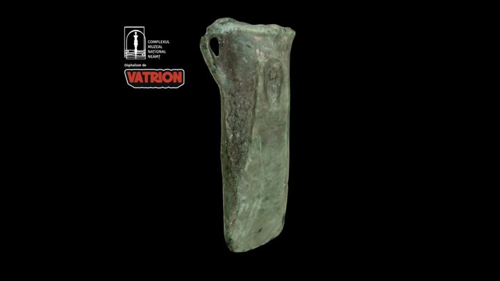 Celt de bronz / Bronze celt 3D Model