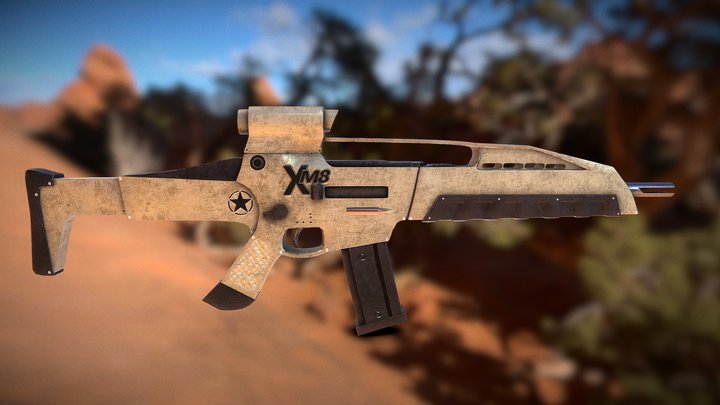 XM8 Rifle – Modello 3D gratuito STL