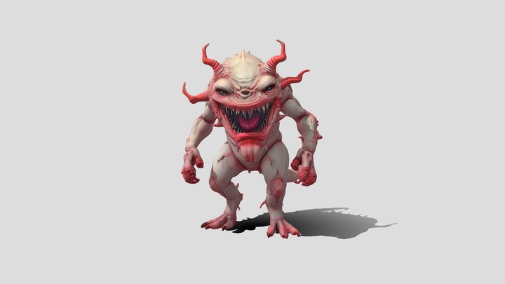 Creature 3D Model