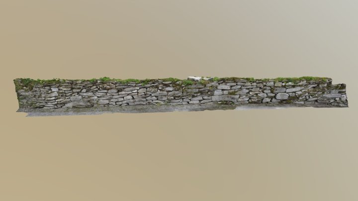 Stone Wall Nr.2 3D Model