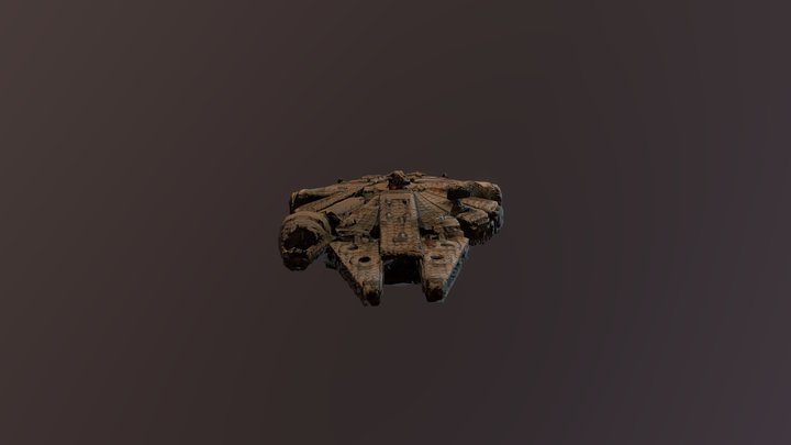Lego Millennium Falcon Scan 3D Model