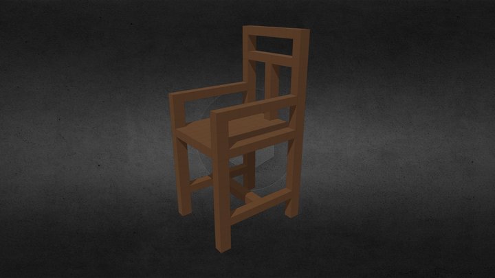 664230022 chair model 3D Model