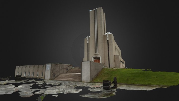 Laugarneskirkja, Reykjavík [T20 001 03] 3D Model