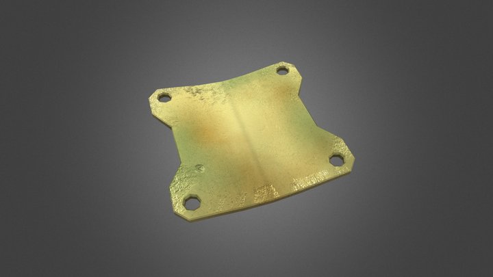 Metal Scrap: Metal Rod 3D Model