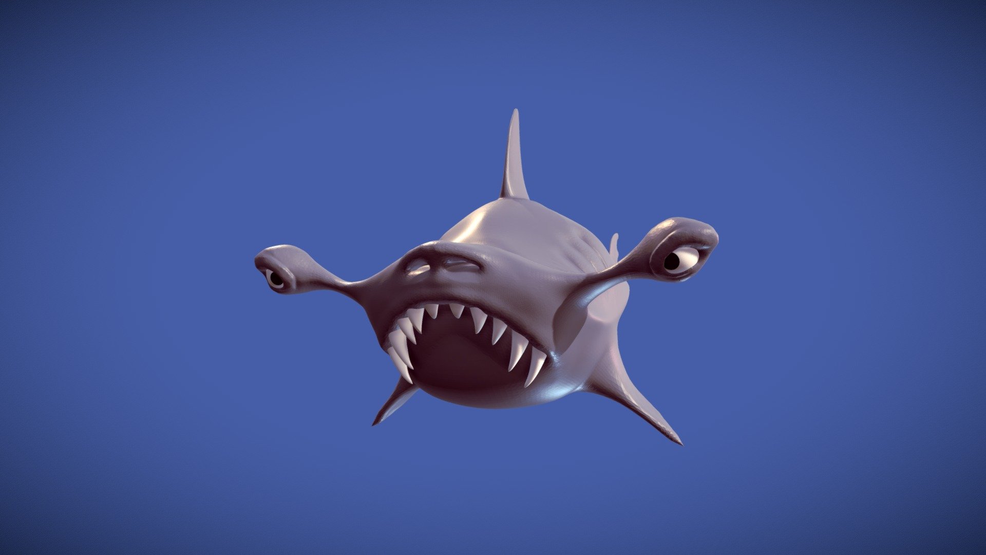 Hammerhead Shark Sculpt - Download Free 3D model by nazkharsa [026d804 ...