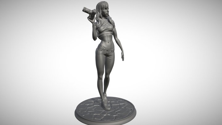 Alina 3d model 3D Model