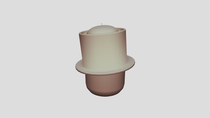 RobloxHeadWithHat 3D Model