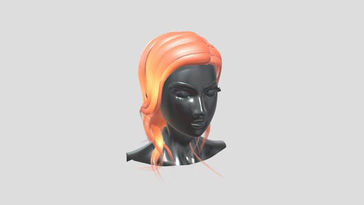 Pocolov Hair 14 – Free 3D Model STL