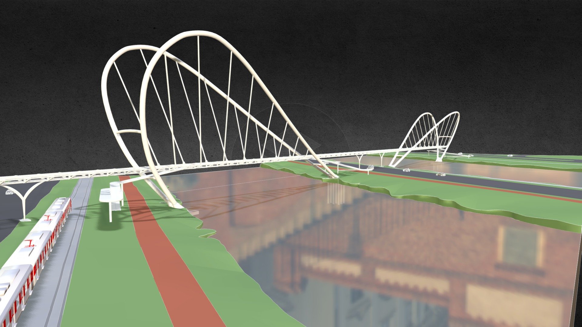 Ponte estaiada - Cable-stayed bridge