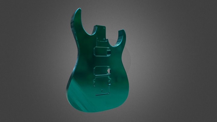 Guitar Body - Double HUM - Tremolo System